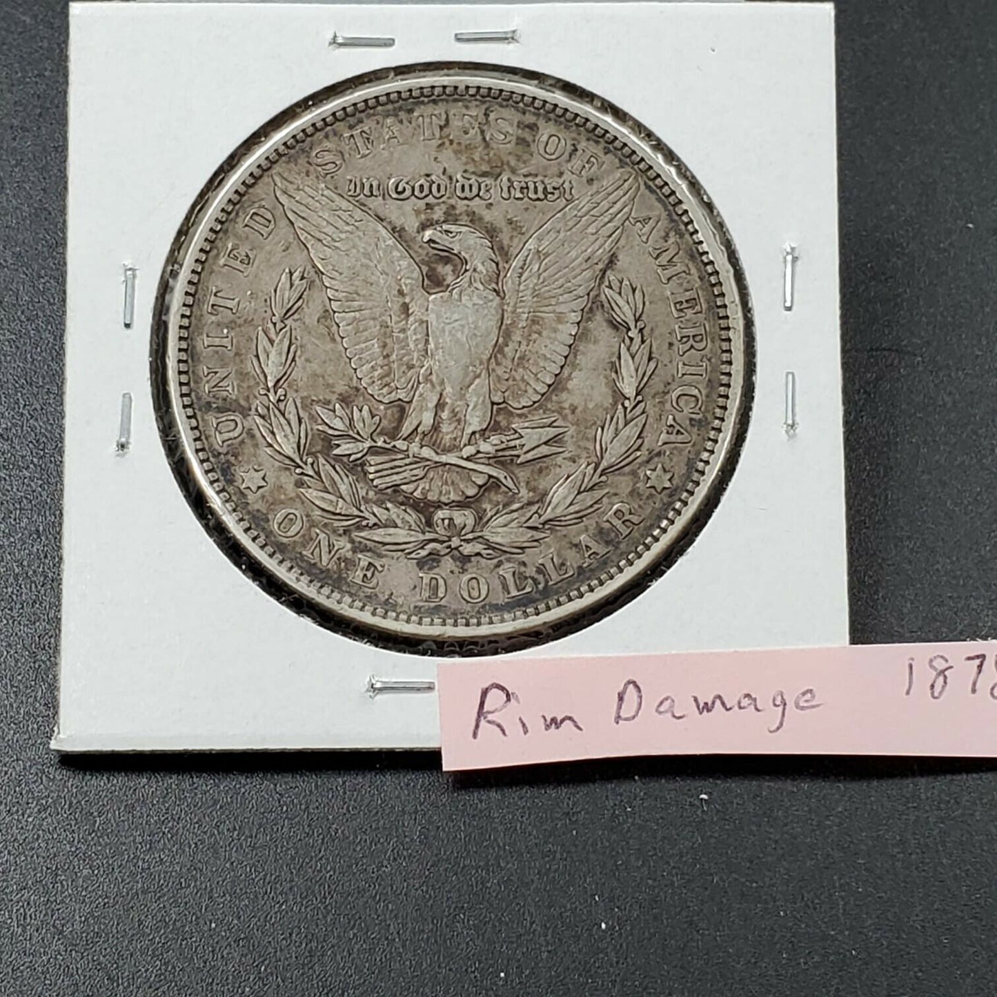 1878 P 7TF REV 79 Morgan Silver Eagle Dollar Coin Choice Circulated Nice