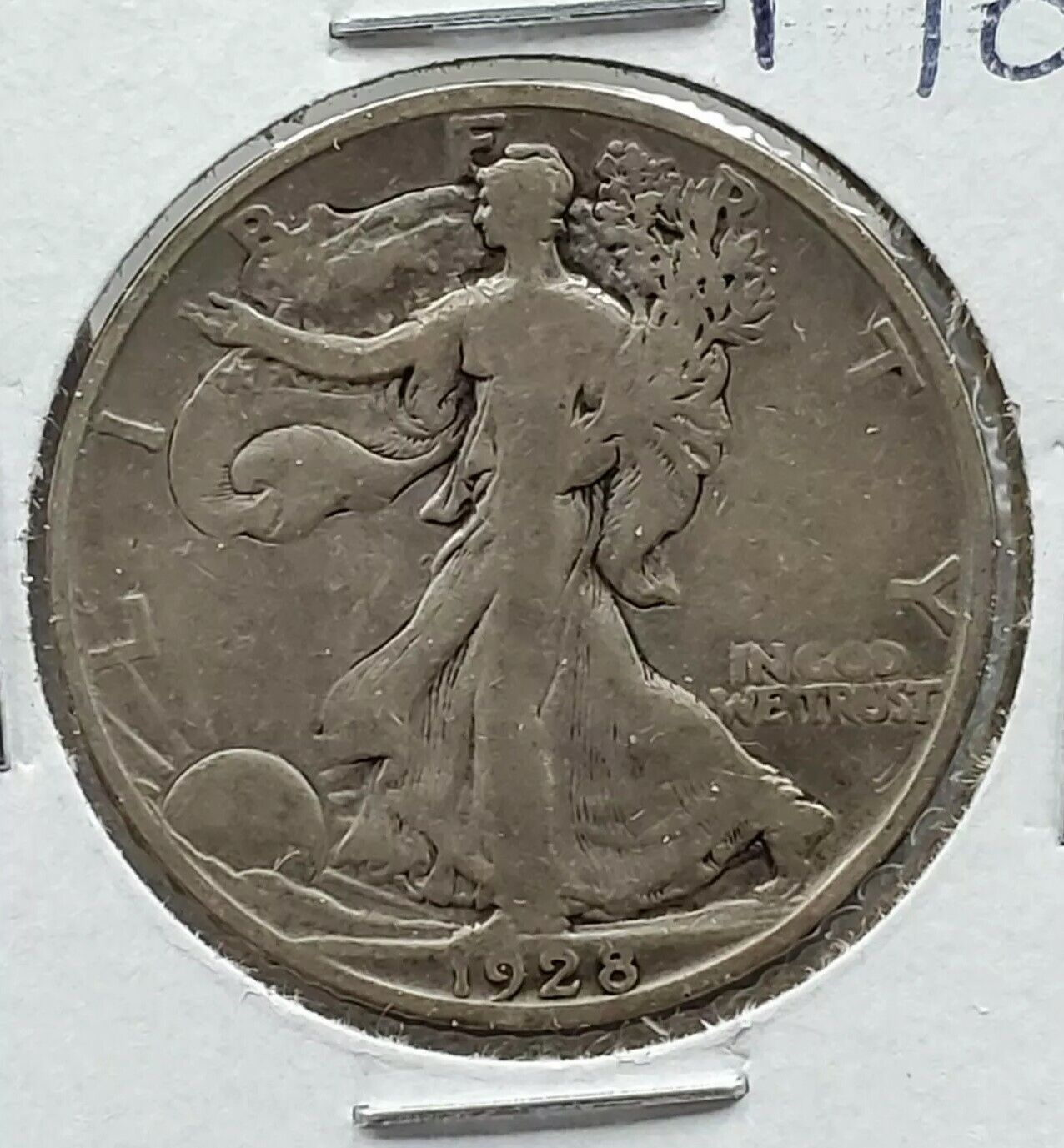 1928 S Walking Liberty Silver Half Dollar Coin Choice Fine Condition Semi Key