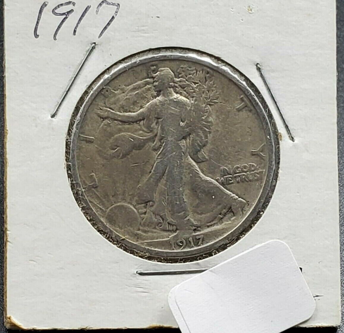 1917 P Walking Liberty Silver Half Dollar Coin Choice Circulated Condition