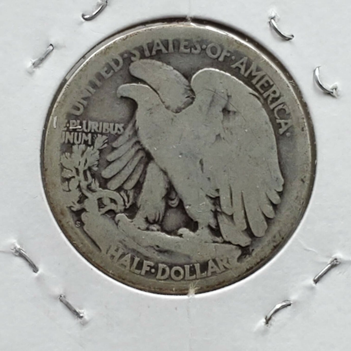 1918 S Walking Livery Silver Eagle Half Dollar Coin Choice AG ABOUT GOOD