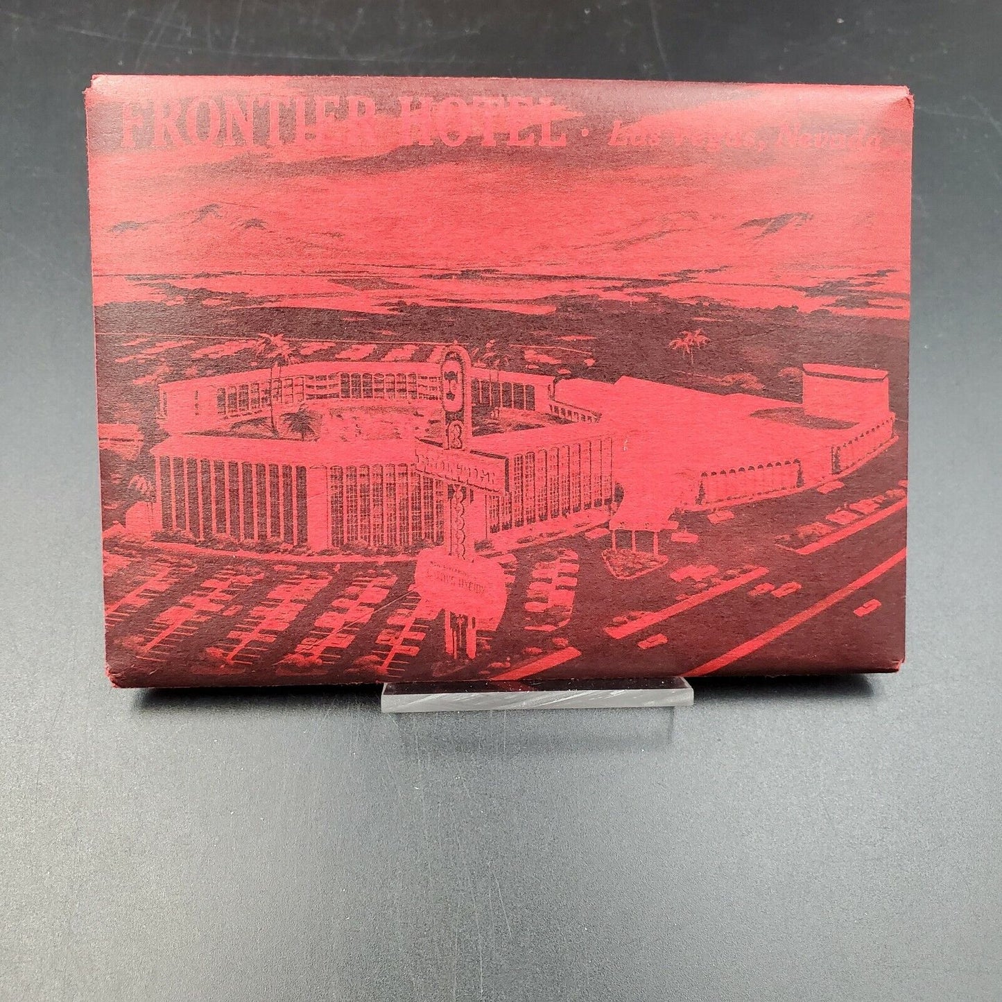 FRONTIER HOTEL SPECIAL COMMEMORATIVE 1ST DAY TOKEN COVER LAS VEGAS