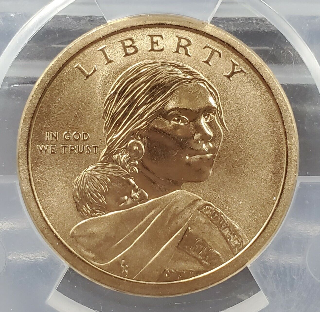 2014 D Native American Enhanced Uncirculated Dollar ANACS MS69