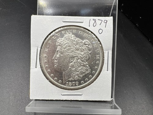 1879 O $1 Morgan Eagle Silver Dollar Coin UNC Semi Key Date