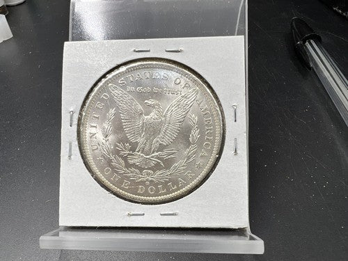 1884 O Morgan Silver Dollar Coin Choice BU UNC Uncirculated Not much toning