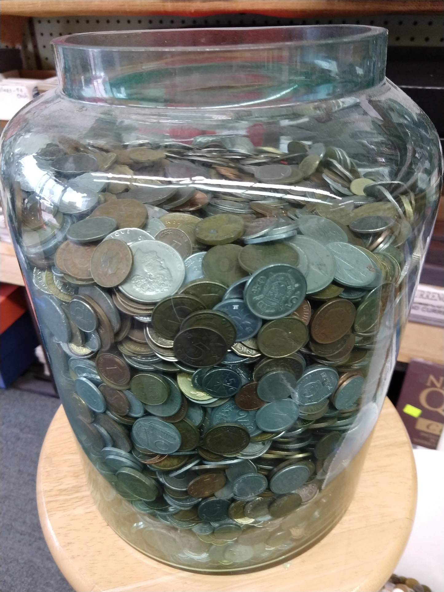 Foreign World Coins One Half 1/2 lbs Pound Lot n Plastic Bag - RobinsonsCoinTown