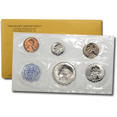 1964 Proof Set Robinson s Coin Town