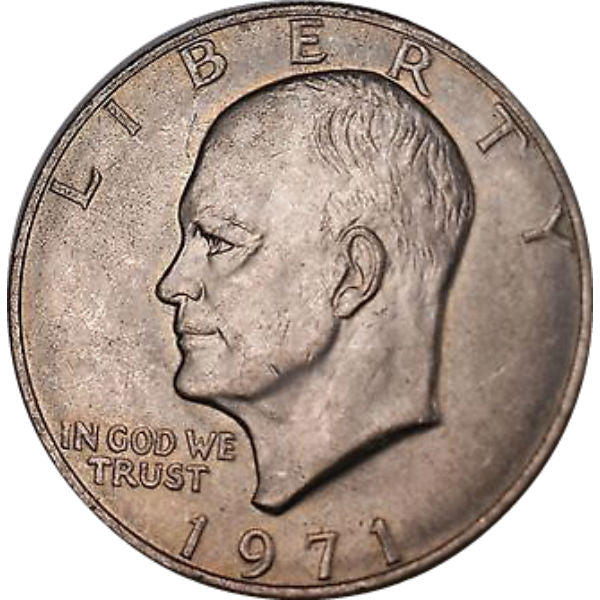 Eisenhower Ike Dollar 20 Coin Roll Circ