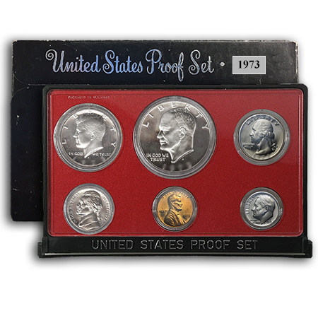1973 S Proof Set US Mint OGP Clad