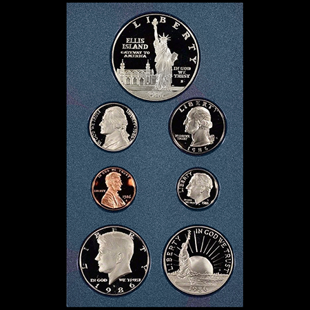 1986 S Prestige Proof Set