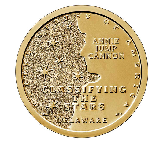 2019 P $1 American Innovation Dollar Delaware Golden Dollar Single Coin