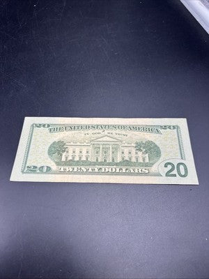 2017 Star * $20 FRN Federal Reserve Note VF Very Fine Circ #861