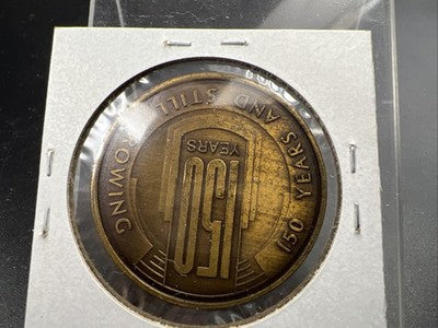 Houston County Georgia Sesquincentennial Metal 1971 (1821-1971)
