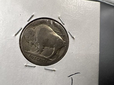 Hobo Buffalo Nickel Coin Modern Carving SKU#T