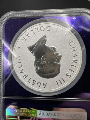2024 Wedge Tailed Eagle Australia 1 Oz Silver Coin NGC MS70 #049