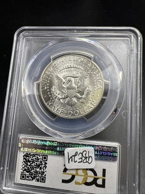 1964 P 50c Kennedy Silver Half Dollar Coin PCGS MS64 CH BU Certified #512