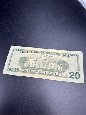 2009 $20 FRN Federal Reserve Note Circulated Neat Serial # 33399398