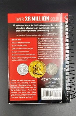 2027 The Official Red Book A Guide Book of United States Coins 80th Edition Soft
