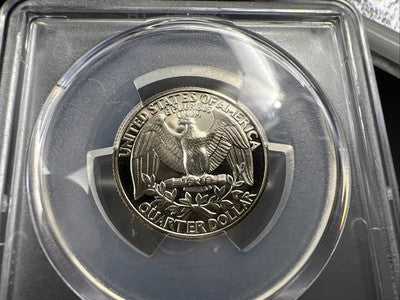 1977 S 25c Washington Clad Proof Quarter Coin PR69 PCGS #669