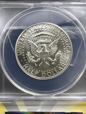 1964 P 50c Kennedy Silver Half Dollar Coin ANACS MS65 Gem BU #58