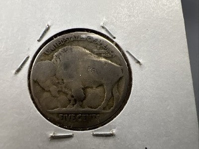 Hobo Buffalo Nickel Coin Modern Carving SKU#D