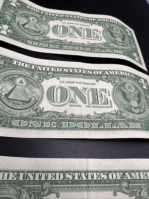 3 Consecutive 1957 $1 One Dollar US Silver Certificate Blue Seal Bills CH VF #85