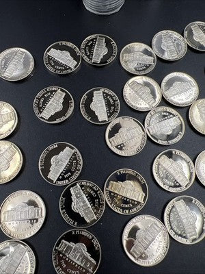 1998 S 5c Proof Jefferson Nickel 40 Coin Roll Choice Proof