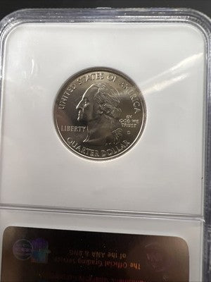 2005 D 25c West Virginia State Statehood Quarter Coin NGC MS67 SMS #44