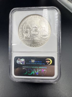 2007 P Jamestown Commemorative Silver Dollar Coin NGC MS70 Gem BU