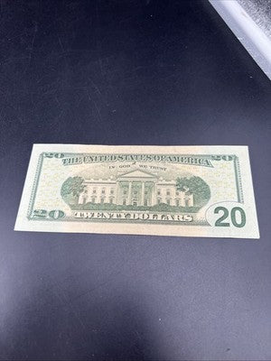 2013 Star * $20 FRN Federal Reserve Note CH AU About UNC #296