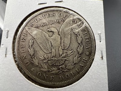 1896 O $1 Morgan Silver Dollar Coin VF Very Fine Circ SK#a