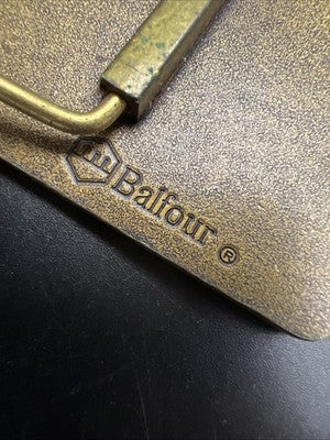 Balfour Large Belt Buckle DuPont Eagle Used