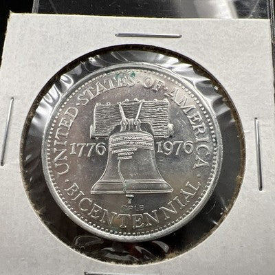 Aluminum 1976 Bicentennial Eagle Liberty Bell Medal