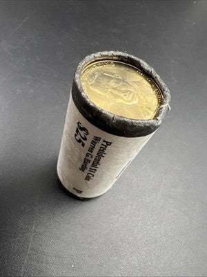 2014 P Warren G Harding Presidential Dollar US Mint BU Roll 25 Coins