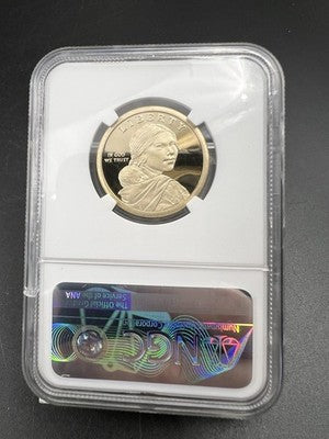 2020 S Sacagawea Anti Discrimination Native Brass Dollar Coin NGC PF70 UCAM #04
