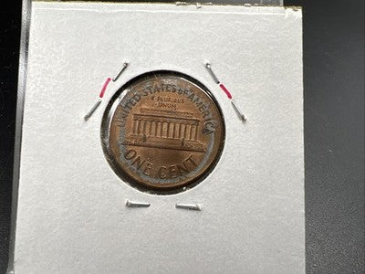 Large Broadstruck Error 1990 P 1c Lincoln Memorial Cent CH AU