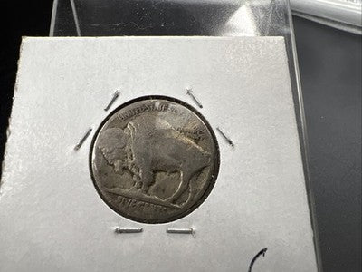 Hobo Buffalo Nickel Coin Modern Carving SKU#C