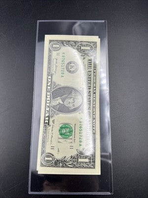 4 Consecutive 2017 $1 FRN Federal Reserve Notes CH UNC #28