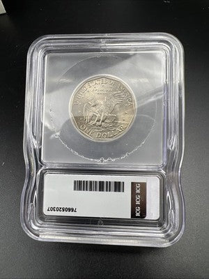 1979 D $1 SBA Susan B Anthony Dollar Coin ICG MS66 + Plus Gem UNC