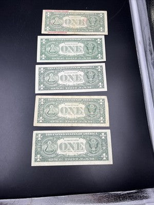 Dollar Bill Collector's Set 2003 Repeater + 1957 1963 1988 2009 * $1 Notes Circ