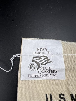U.S. Mint Bag of 100 2004 P 25c Iowa State Statehood Quarter Coins BU UNC