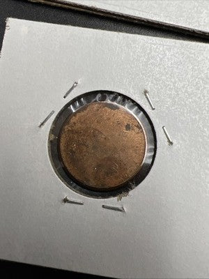 Error Collector's Lot 1964 10c Roosevelt Silver Dime & Blank Cent Planchet UNC