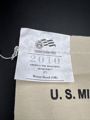U.S. Mint Bag 100 2010 P Mount Hood ATB Quarter Coins BU UNC