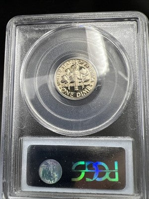 1977 S 10c Roosevelt Copper Nickel Dime Coin PCGS PR69 DCAM #863