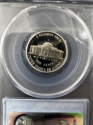 1982 S 5c Jefferson Proof Nickel Coin PR69 DCAM PCGS #68