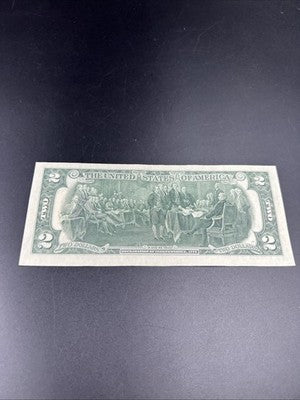 1976 $2 Bicentennial Two Dollar Bill CH VF Circ Smyrna GA Postal Bill #78