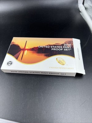 2019 US Mint Clad Proof Set OGP - No W 1c