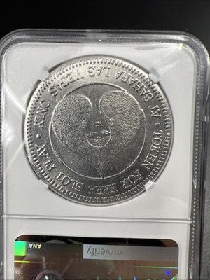NGC Vegas Strip Hoard Slab Sahara Las Vegas Casino Token #161