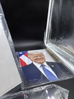 Lot of 3 Donald Trump Printed Presidential Portraits
