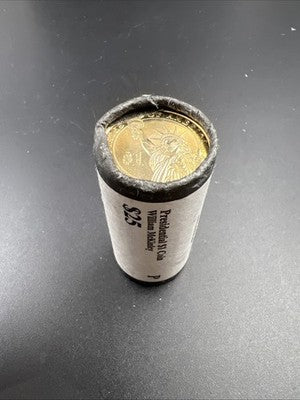 2013 P William McKinley Presidential Dollar US Mint BU Roll 25 Coins Unc