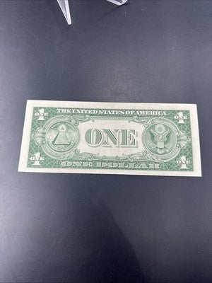 1935 E $1 One Dollar US Silver Certificate Blue Seal Choice UNC #408